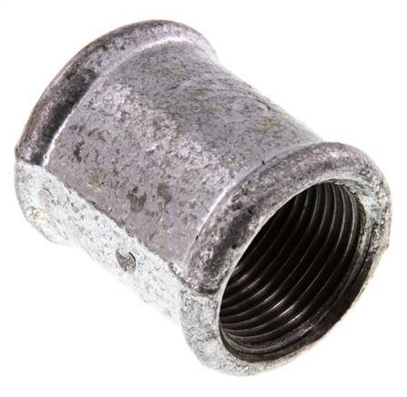 Rp 3/4'' Zinc plated Cast iron Round Socket 25 Bar [5 Pieces]