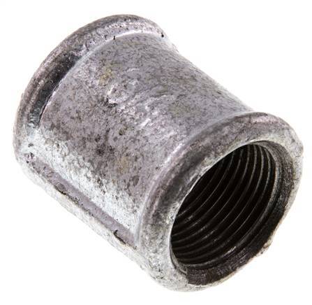 Rp 3/4'' Zinc plated Cast iron Round Socket 25 Bar [5 Pieces]