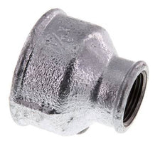Rp 1 1/2'' x Rp 3/4'' Hierro fundido zincado Enchufe redondo 25 Bar
