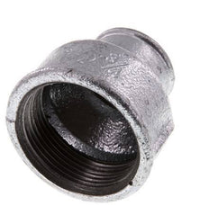 Rp 1 1/2'' x Rp 3/4'' Hierro fundido zincado Enchufe redondo 25 Bar