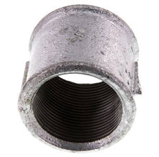 Rp 1 1/2'' Hierro fundido zincado Zócalo redondo 25 Bar