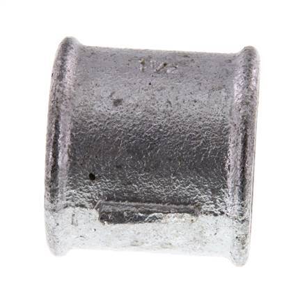Rp 1 1/2'' Hierro fundido zincado Zócalo redondo 25 Bar
