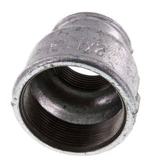 Rp 2'' x Rp 1 1/4'' Hierro fundido zincado Enchufe redondo 25 Bar