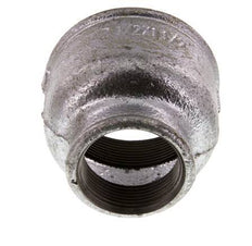 Rp 2 1/2'' x Rp 1 1/2'' Hierro fundido zincado Enchufe redondo 25 Bar
