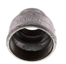Rp 2 1/2'' x Rp 1 1/2'' Hierro fundido zincado Enchufe redondo 25 Bar