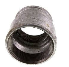 Rp 2 1/2'' x Rp 2'' Hierro fundido zincado Enchufe redondo 25 Bar