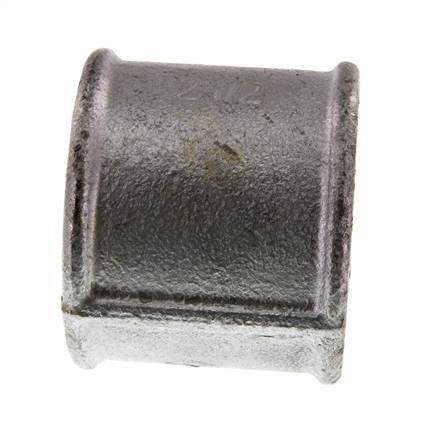 Rp 2 1/2'' Hierro fundido zincado Zócalo redondo 25 Bar