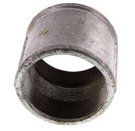 Rp 2 1/2'' Hierro fundido zincado Zócalo redondo 25 Bar
