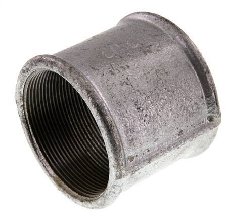 Rp 2 1/2'' Hierro fundido zincado Zócalo redondo 25 Bar