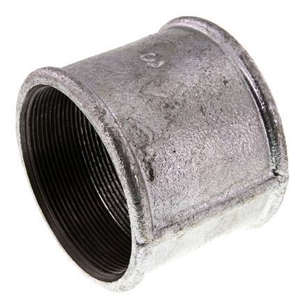 Rp 3'' Hierro fundido zincado Enchufe redondo 25 Bar