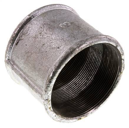 Rp 3'' Hierro fundido zincado Enchufe redondo 25 Bar