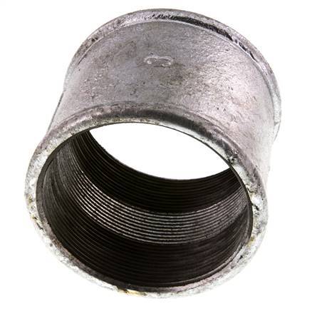 Rp 3'' Hierro fundido zincado Enchufe redondo 25 Bar