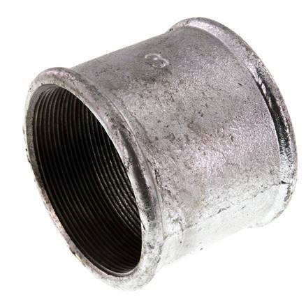 Rp 3'' Hierro fundido zincado Enchufe redondo 25 Bar