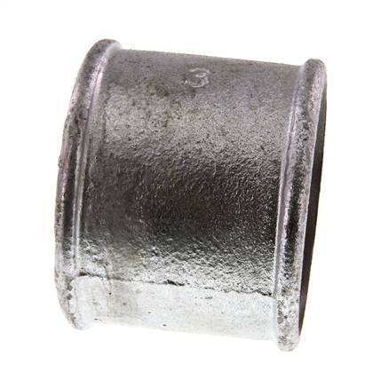 Rp 3'' Hierro fundido zincado Enchufe redondo 25 Bar