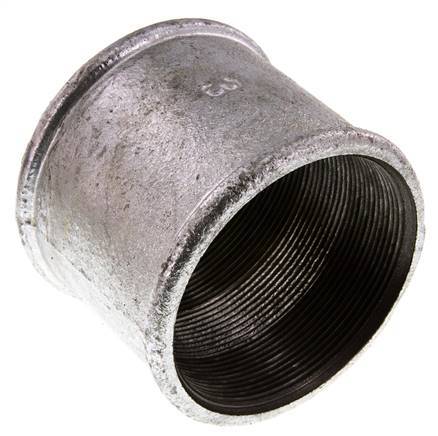 Rp 3'' Hierro fundido zincado Enchufe redondo 25 Bar