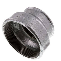 Rp 4'' x Rp 3'' Hierro fundido zincado Enchufe redondo 25 Bar