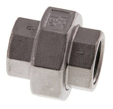 1/2'' NPT Acero inoxidable Doble Pezón de 3 piezas con sellado cónico 16 Bar