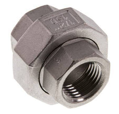 1/2'' NPT Acero inoxidable Doble Pezón de 3 piezas con sellado cónico 16 Bar