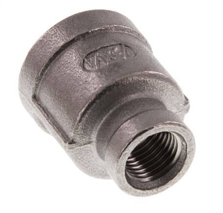 Rp 1/2'' x Rp 1/4'' Barra redonda de acero inoxidable 16