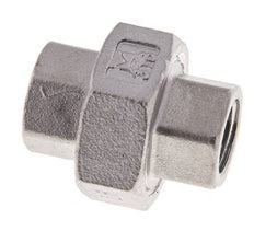 1/4'' NPT acero inoxidable espiga doble 3 piezas con cierre cónico 16 Bar