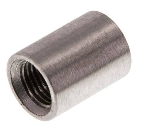 Rp 1/4'' Stainless steel Round Socket 16 Bar [2 Pieces]
