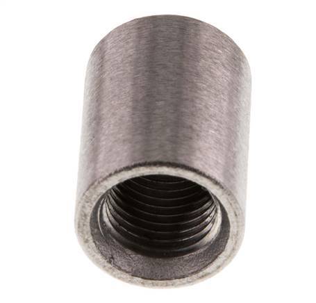 Rp 1/4'' Stainless steel Round Socket 16 Bar [2 Pieces]