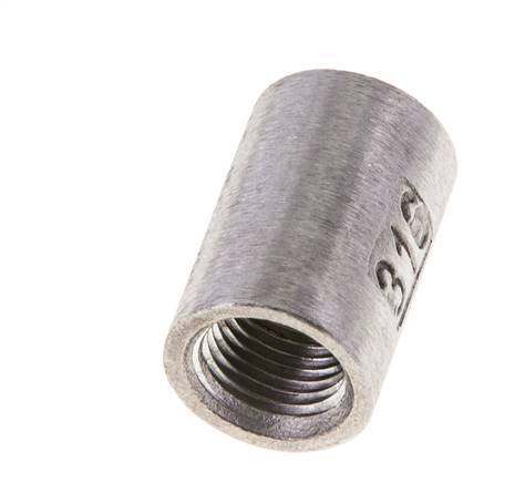 1/8'' NPT Stainless steel Round Socket 16 Bar [2 Pieces]