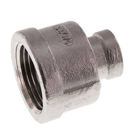Rp 3/4'' x Rp 1/4'' Barra de acero inoxidable redonda de 16 casquillos