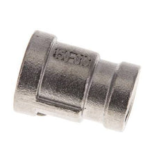 3/8'' NPT x 1/4'' NPT Stainless steel Round Socket 16 Bar [2 Pieces]