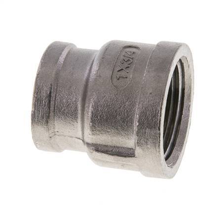1'' NPT x 3/4'' NPT Barra redonda de acero inoxidable 16