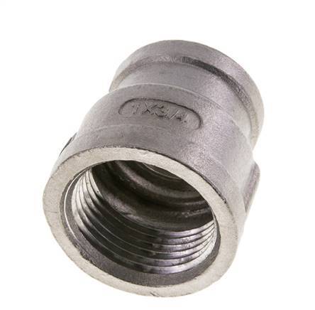 1'' NPT x 3/4'' NPT Barra redonda de acero inoxidable 16