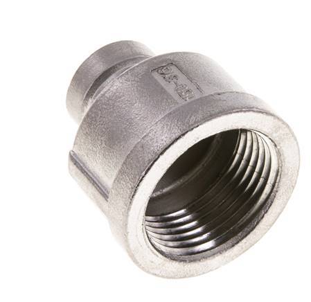 1'' NPT x 3/8'' NPT Barra de acero inoxidable redonda 16
