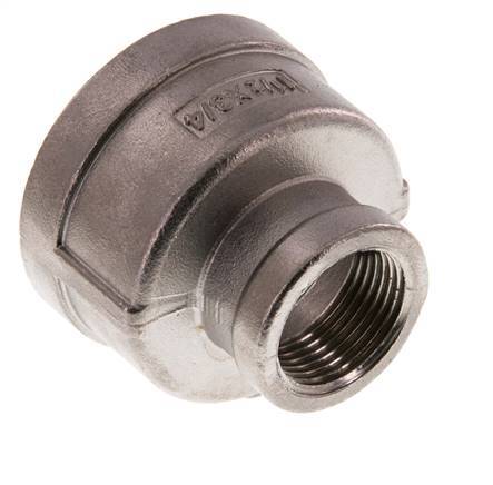 Barra redonda de acero inoxidable de 1 1/2'' x Rp 3/4''
