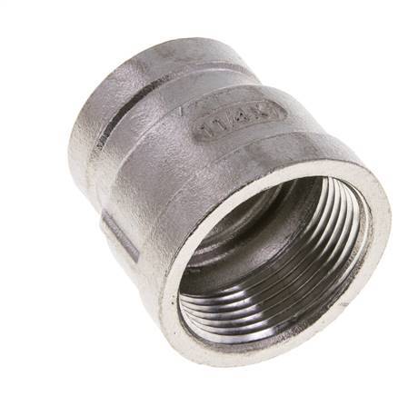 1 1/4'' NPT x 1'' NPT Barra redonda de acero inoxidable 16
