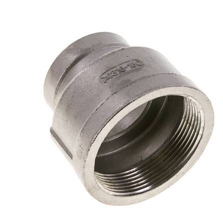 2'' NPT x 1 1/4'' NPT Barra redonda de acero inoxidable 16