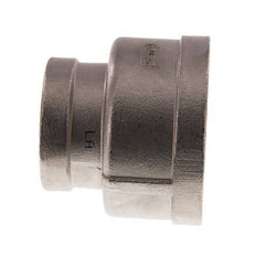 Barra de acero inoxidable Rp 2'' x Rp 1 1/4'' Redonda con cubo 16