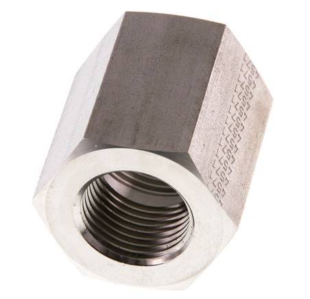 G 1/2'' x G 3/4'' Barra de acero inoxidable de 200 barras - Hidráulica