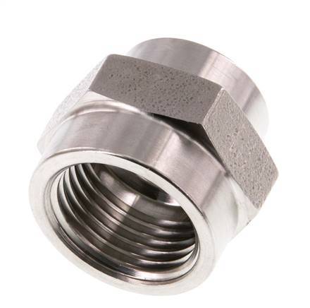 G 1/2'' x G 3/8'' Barra de acero inoxidable 40