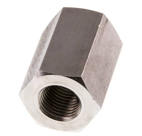 G 1/4'' x G 3/8'' Barra de acero inoxidable de 250 pulgadas - Hidráulica