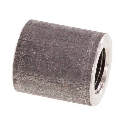 Rp 1/8'' x 14mm Stainless steel Welding Socket 40 Bar DIN 2986 - 17mm [2 Pieces]