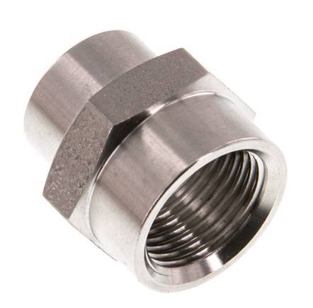 G 3/8'' x G 1/4'' Acero inoxidable de la barra 40