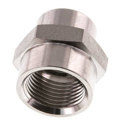G 3/8'' x G 1/4'' Acero inoxidable de la barra 40