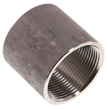 Rp 1 1/2'' x 54.5mm Soldadura de acero inoxidable de la barra 40 DIN 2986 - 48mm