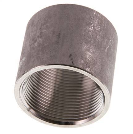 Rp 1 1/2'' x 54.5mm Soldadura de acero inoxidable de la barra 40 DIN 2986 - 48mm