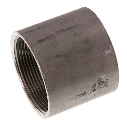 Rp 2'' x 66.3mm Acero inoxidable para soldar 40 barras DIN 2986 - 56mm