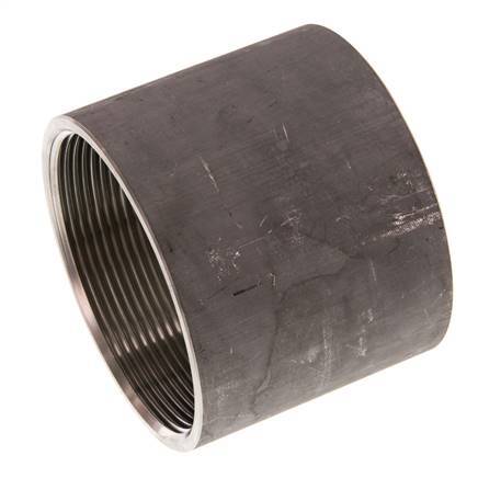 Rp 2 1/2'' x 82mm Soldadura de acero inoxidable de la barra 40 DIN 2986 - 65mm