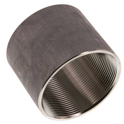 Rp 2 1/2'' x 82mm Soldadura de acero inoxidable de la barra 40 DIN 2986 - 65mm