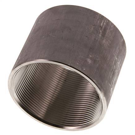 Rp 2 1/2'' x 82mm Soldadura de acero inoxidable de la barra 40 DIN 2986 - 65mm