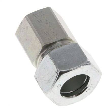 G 1/2'' x 18L Anillo de corte recto de acero galvanizado 315 Barra DIN 2353