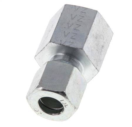 G 3/8'' x 10L Anillo de corte recto de acero galvanizado 315 Barra DIN 2353